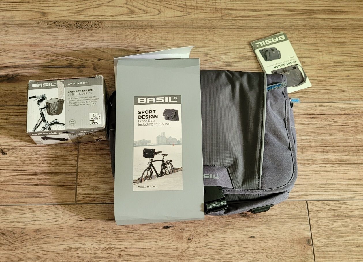 Sakwa torba rowerowa Basil Sport Design jak ortlieb na kierownicę