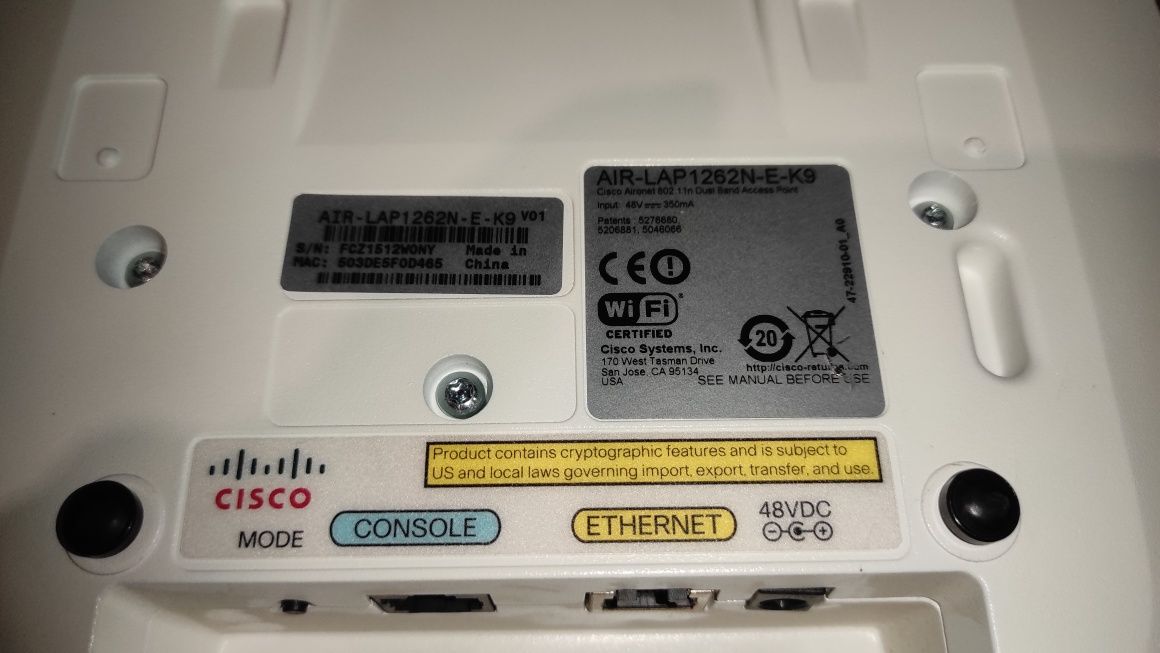 Точка доступа Cisco Air-Lap1262N-E-K9