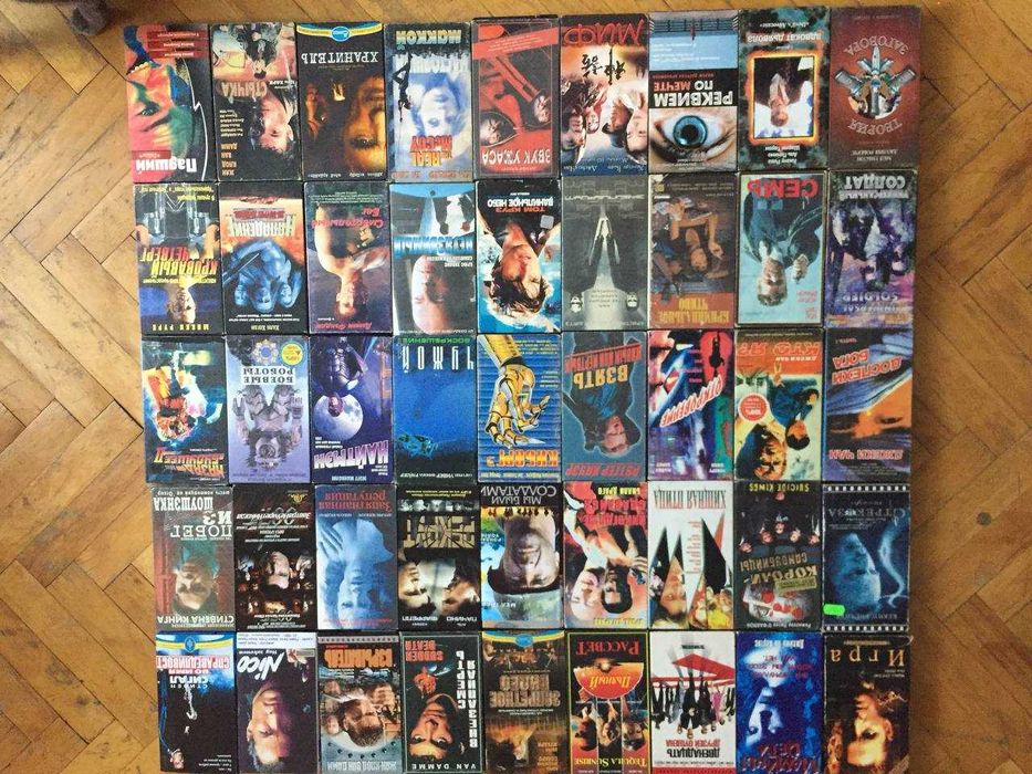 Видеокассеты VHS Ванильное небо, Мамины дети, Семь ,Киборг 3, Чужой