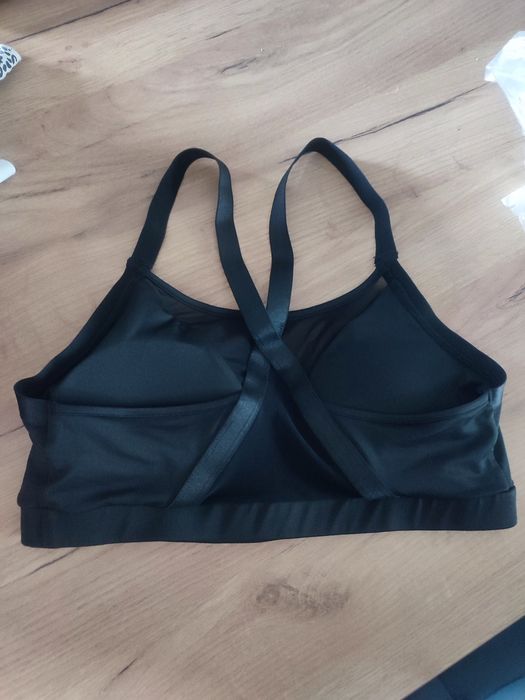 Nowy biustonosz sportowy czarny xl