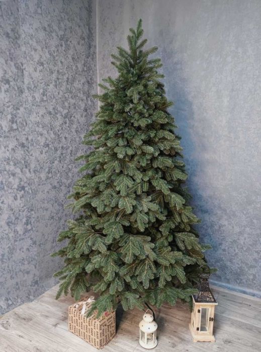 Топ!Штучна ялинка,Ялинка сосна,різдвяний декор, лита ялинка Альпійська