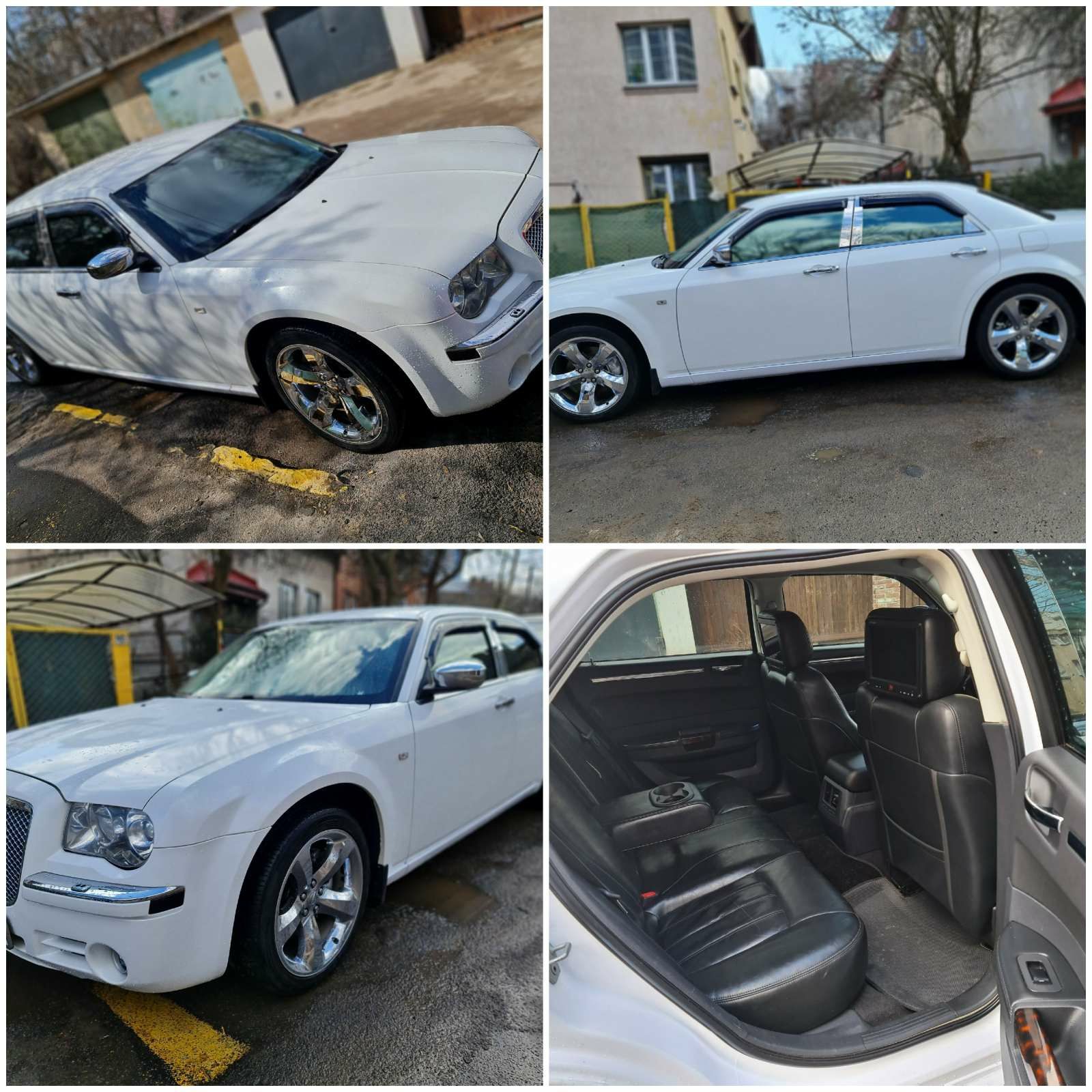 Авто на весілля. Весільний кортеж. Chrysler 300c прокат. Оренда авто.