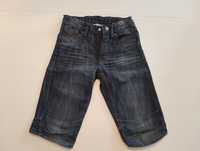 Krótkie spodenki jeansowe chłopięce H&M plus gratis, rozm. 128