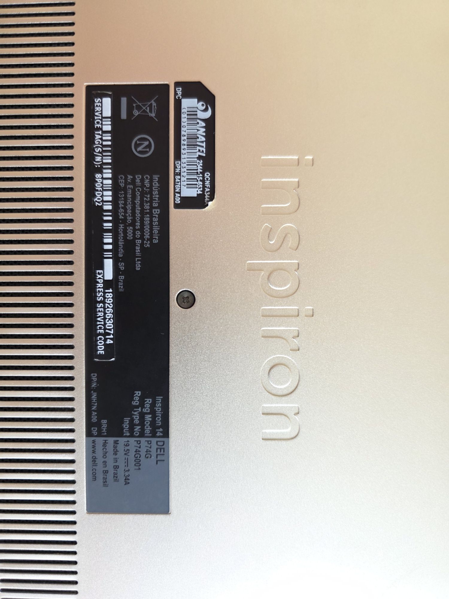 Notebook Dell 14"