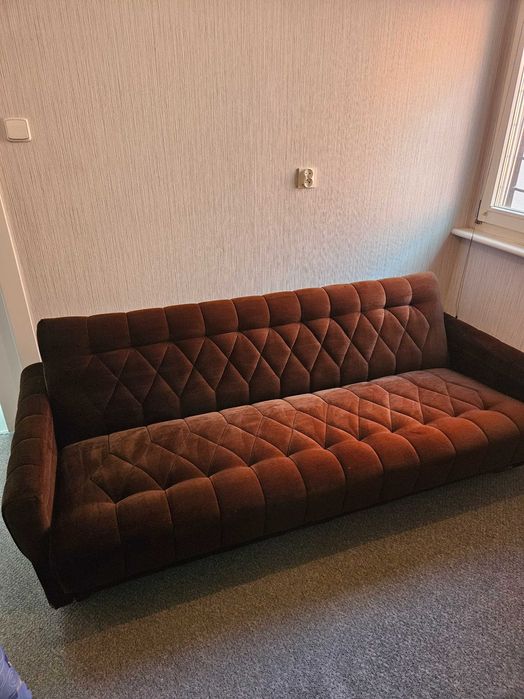 Zestaw wypoczynkowy kanapa+2 fotele+pufa