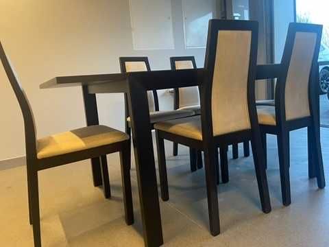 Stół z 6 krzesłami