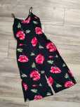Sukienka w kwiaty 40 Maxi Vintage