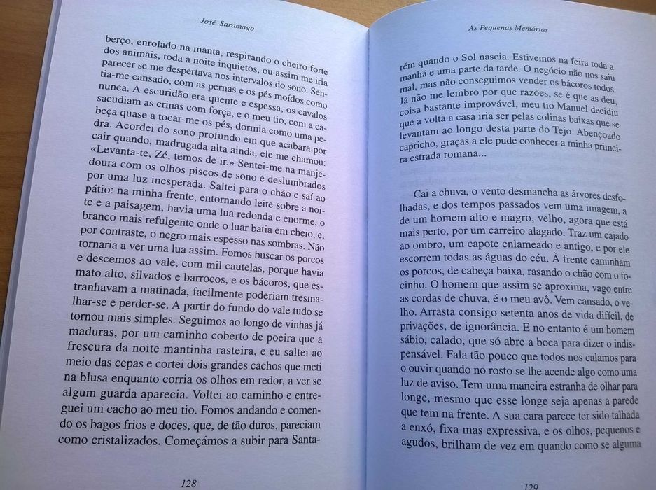 As Pequenas Memórias (1.ª ed.) - José Saramago