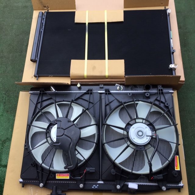 Hondea Odyssey IV 2011-Chłodnica Chłodnice Komplet NOWE