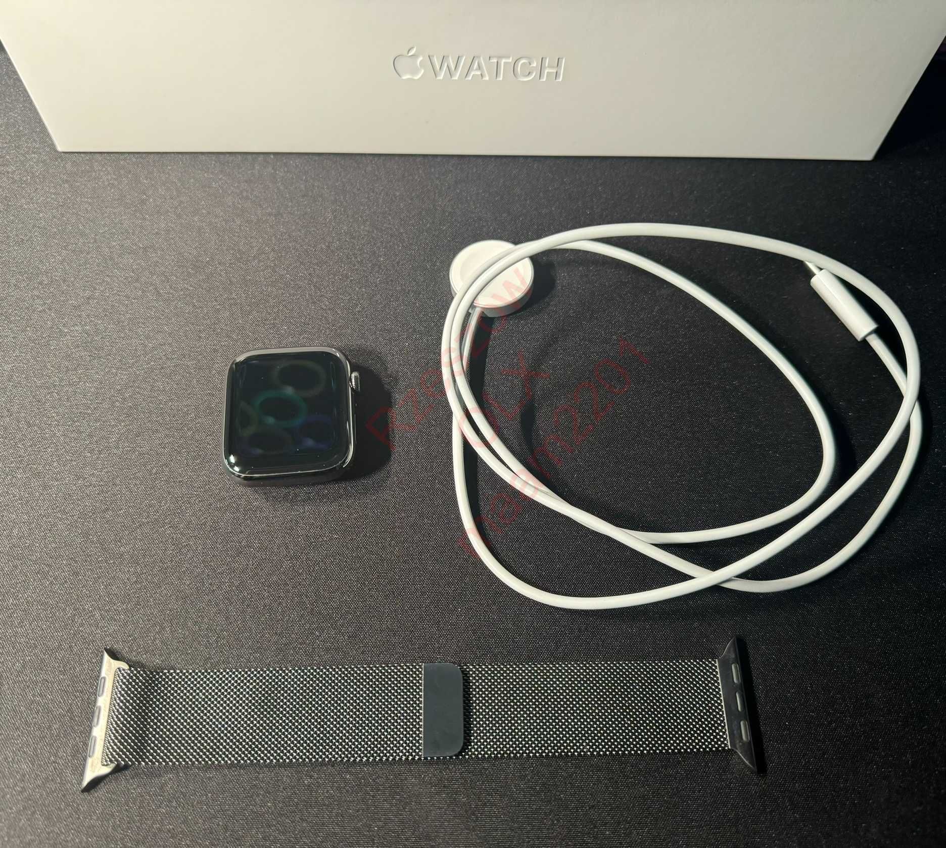 Apple Watch 7 45mm Stainless Steel (Stal nierdzewna) MKL33WB/A Gwar.