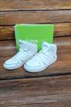 Nowe sneakersy adidas HOOPS 2.0 MID białe, długość wkładki 24 c