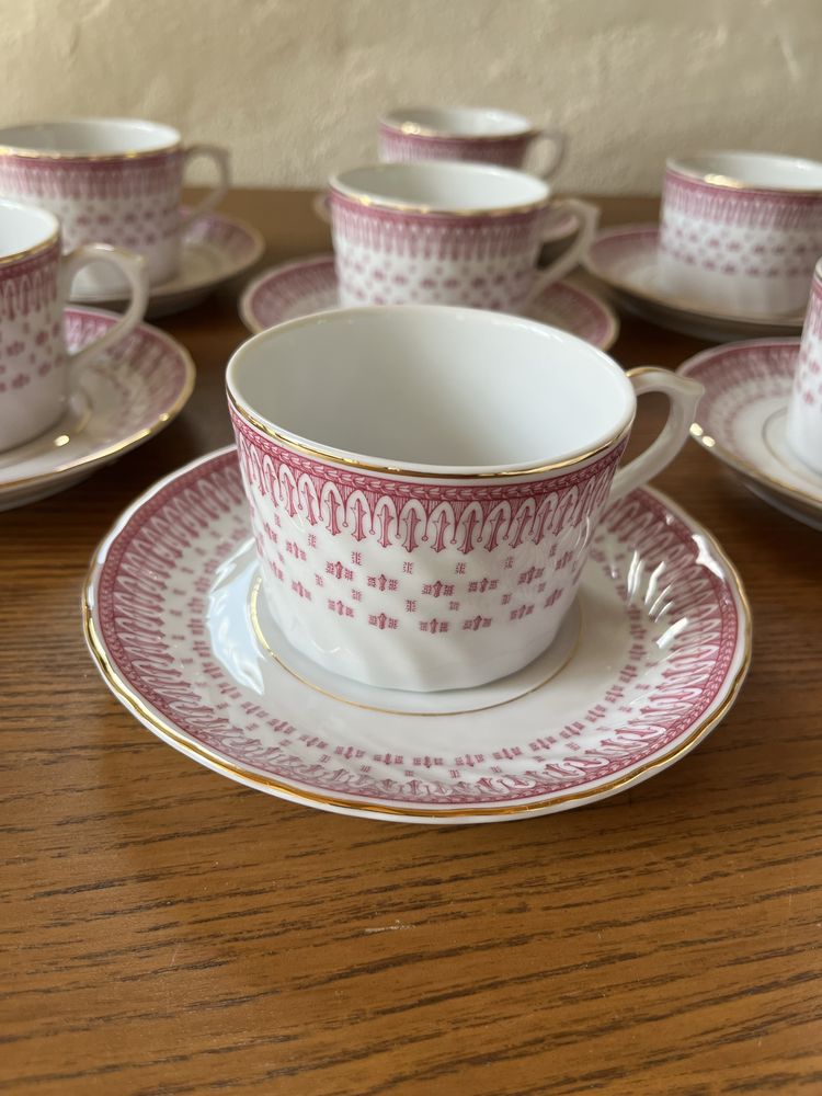 Servico de Chá em porcelana QIN Portuguesa