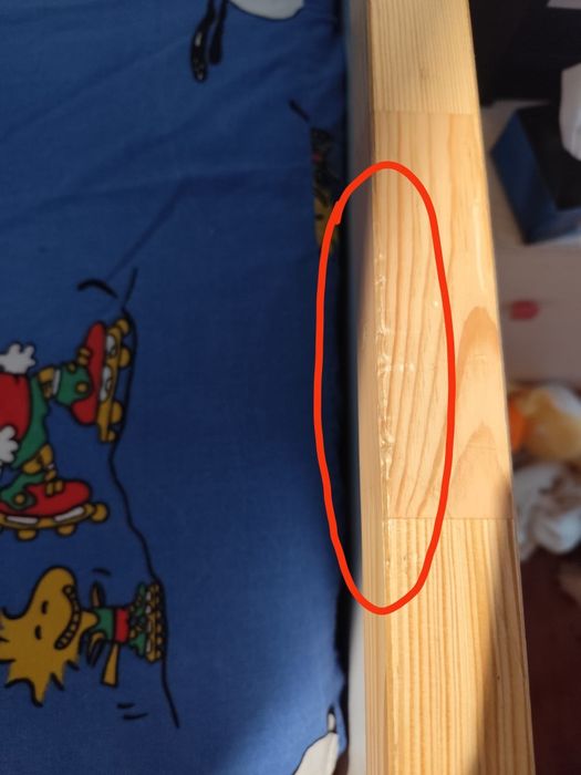 Cama ikea kura usado