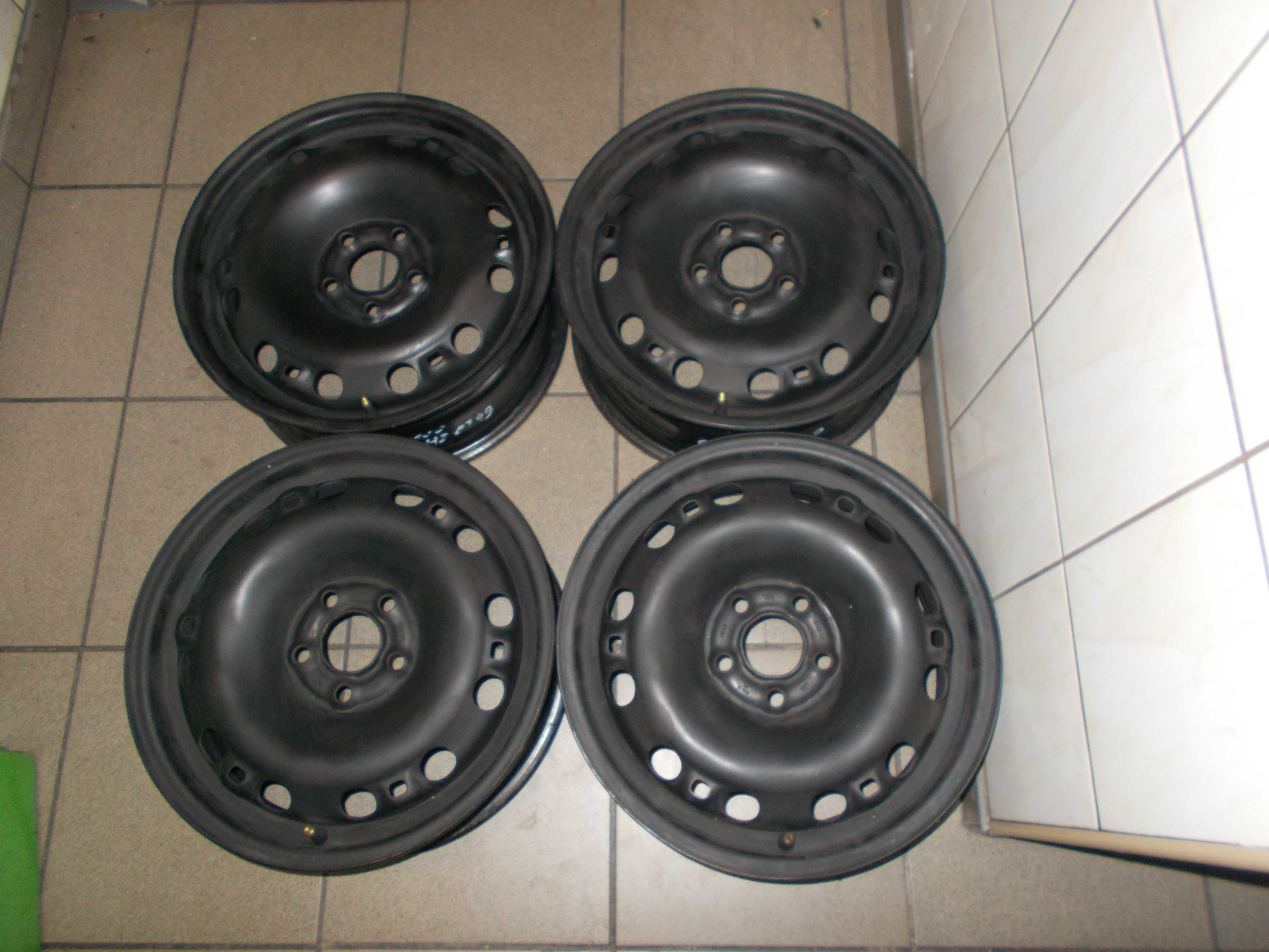 felgi stalowe VW POLO IV SKODA FABIA II SEAT IBIZA III 5x100 6x15 ET43