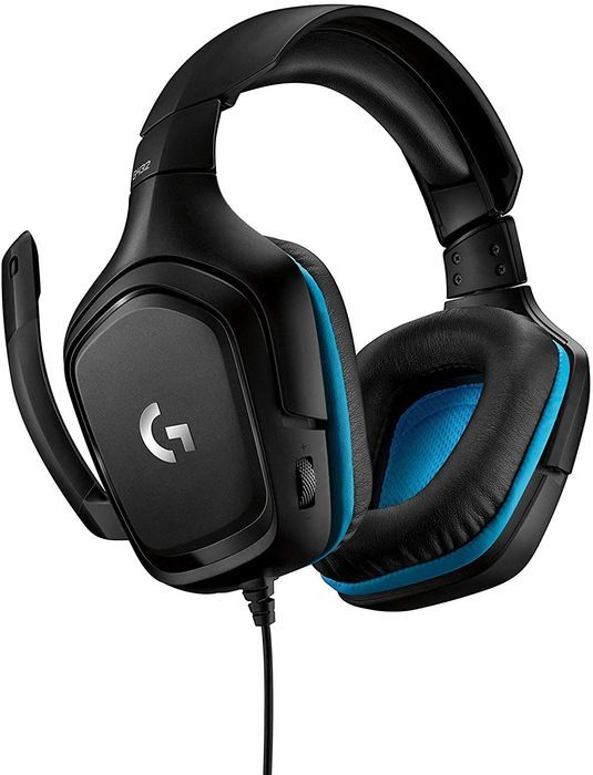 słuchawki nauszne logitech g432 surround sound gaming