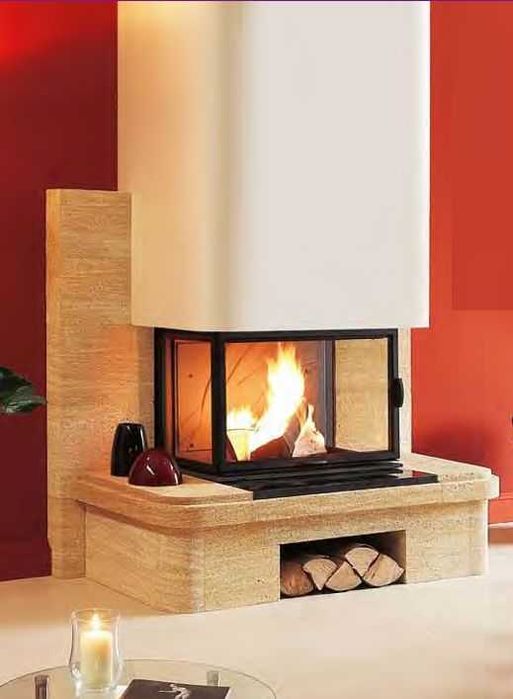 Kominek wkład trójstronny SUPRA SUPRAVISION 255 A 11kW nowy 12 tys.