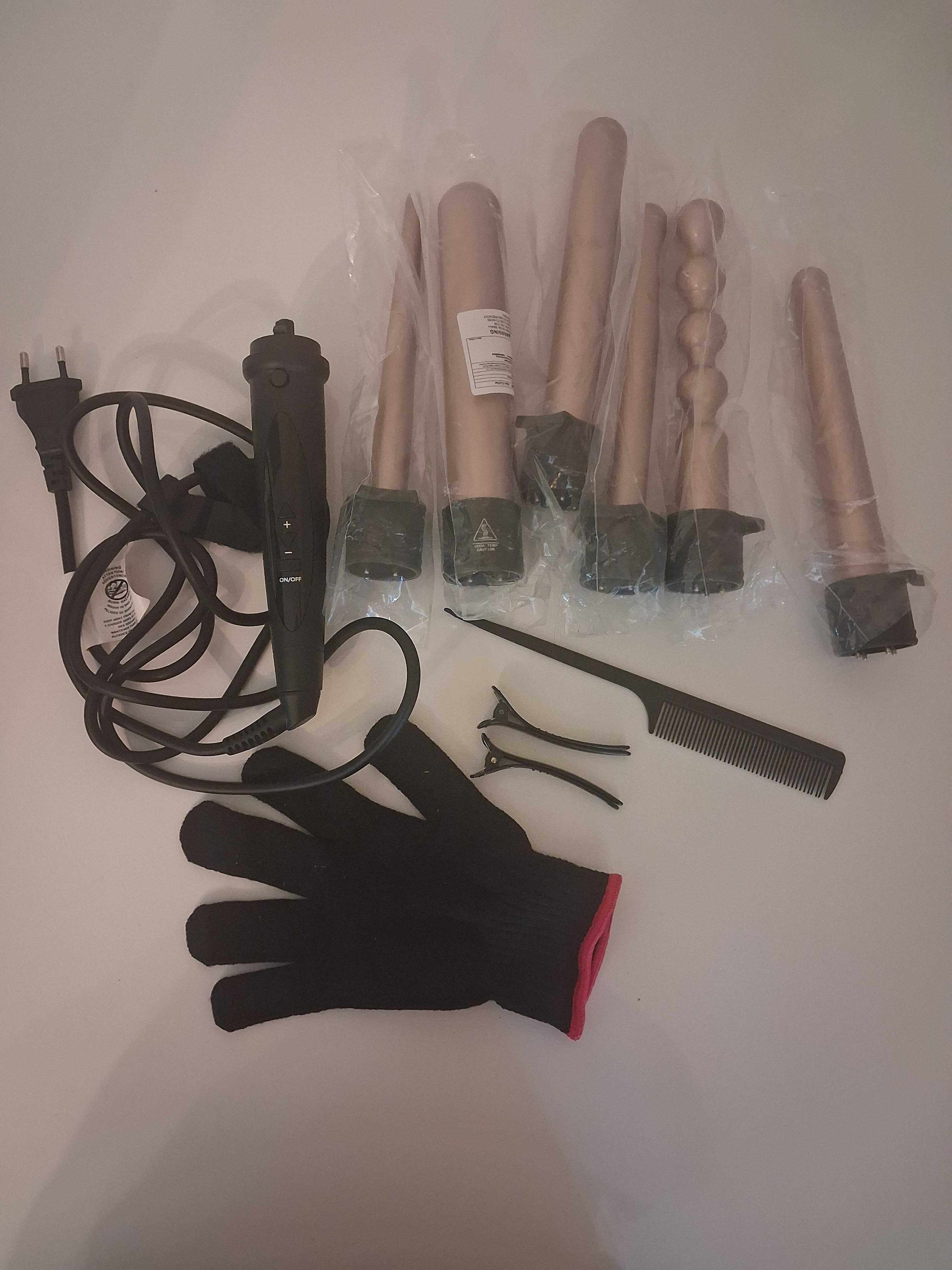 NWOUIIAY 6-w-1 Zestaw Lokówek z Powłoką Ceramiczną