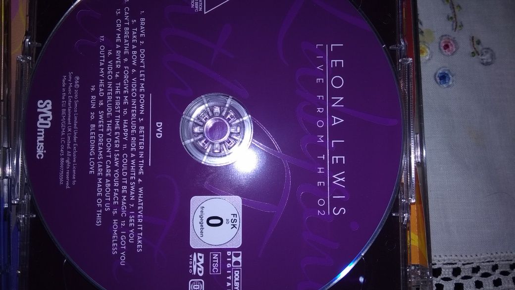 CD+DVD• Leona Lewis- The Labyrinth Tour_Live O2 Arena