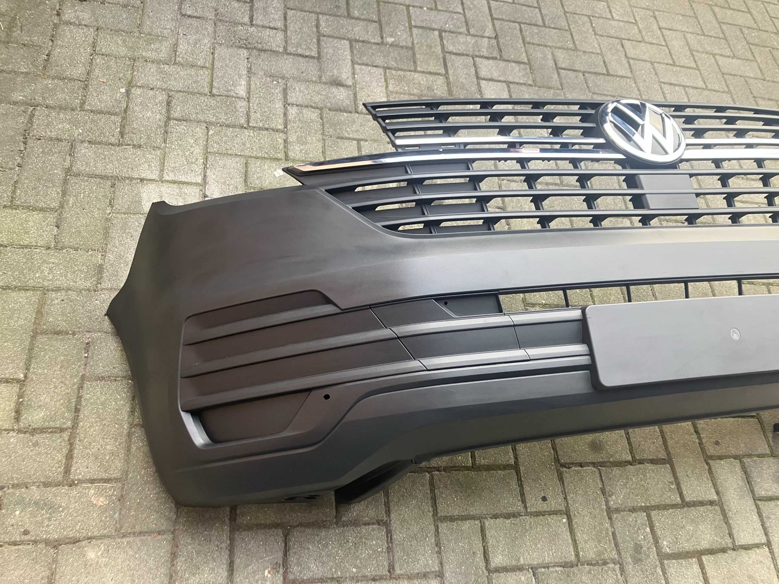 Zderzak przedni do Vw T6.1; T6 Lift TRANSPORTER na 4 PDC STRUKTURA