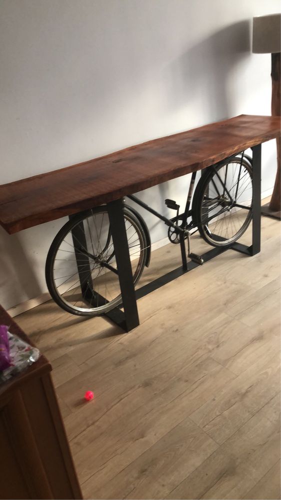 Stół unikatowy na bazie roweru Ukraina