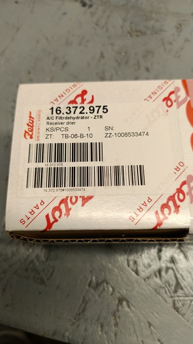 Filtr klimatyzacji ciągnik Zetor Proxima Forterra oryginał 16.372.975