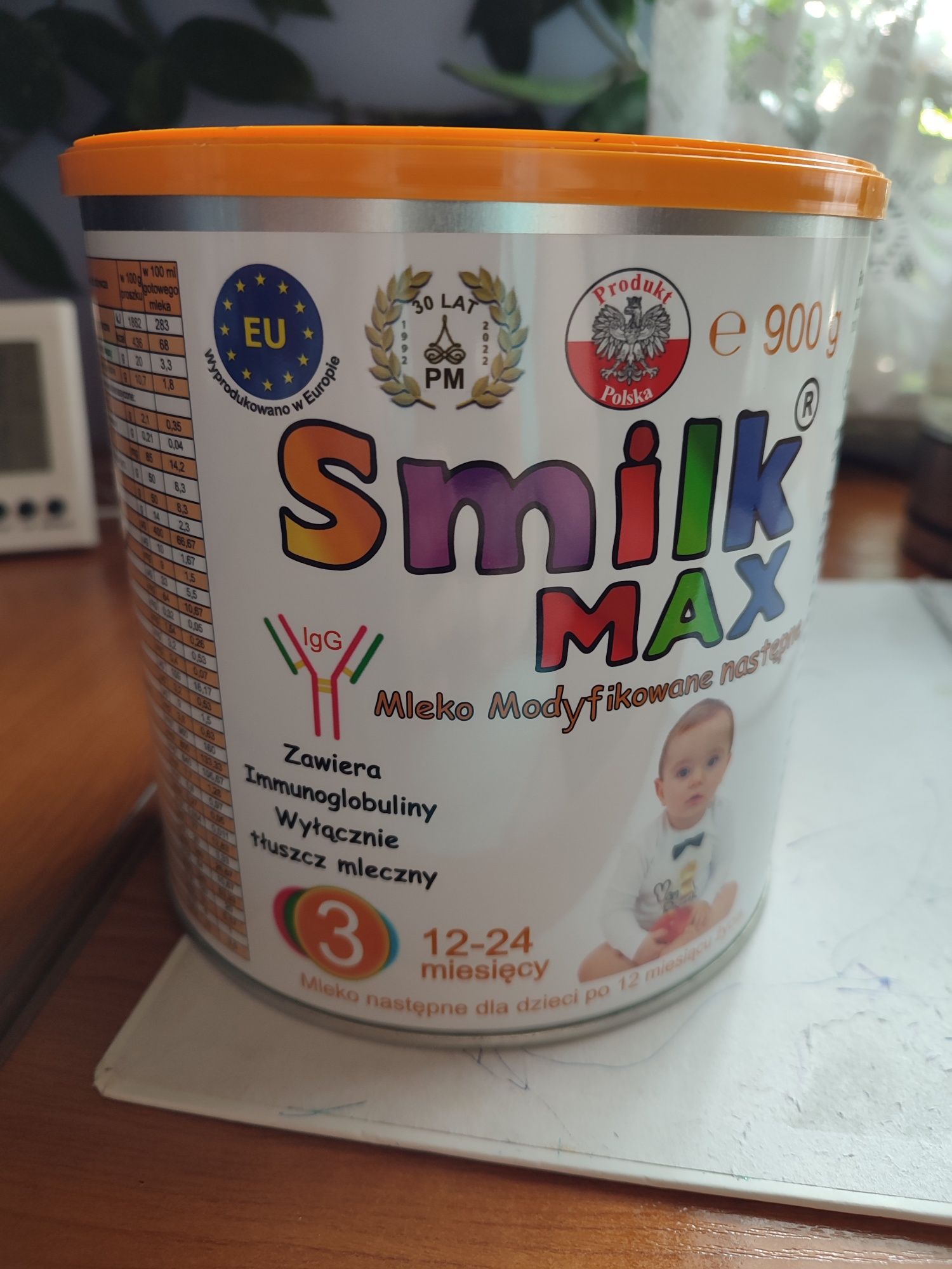 Mleko smilk max 3 puszka 900 g