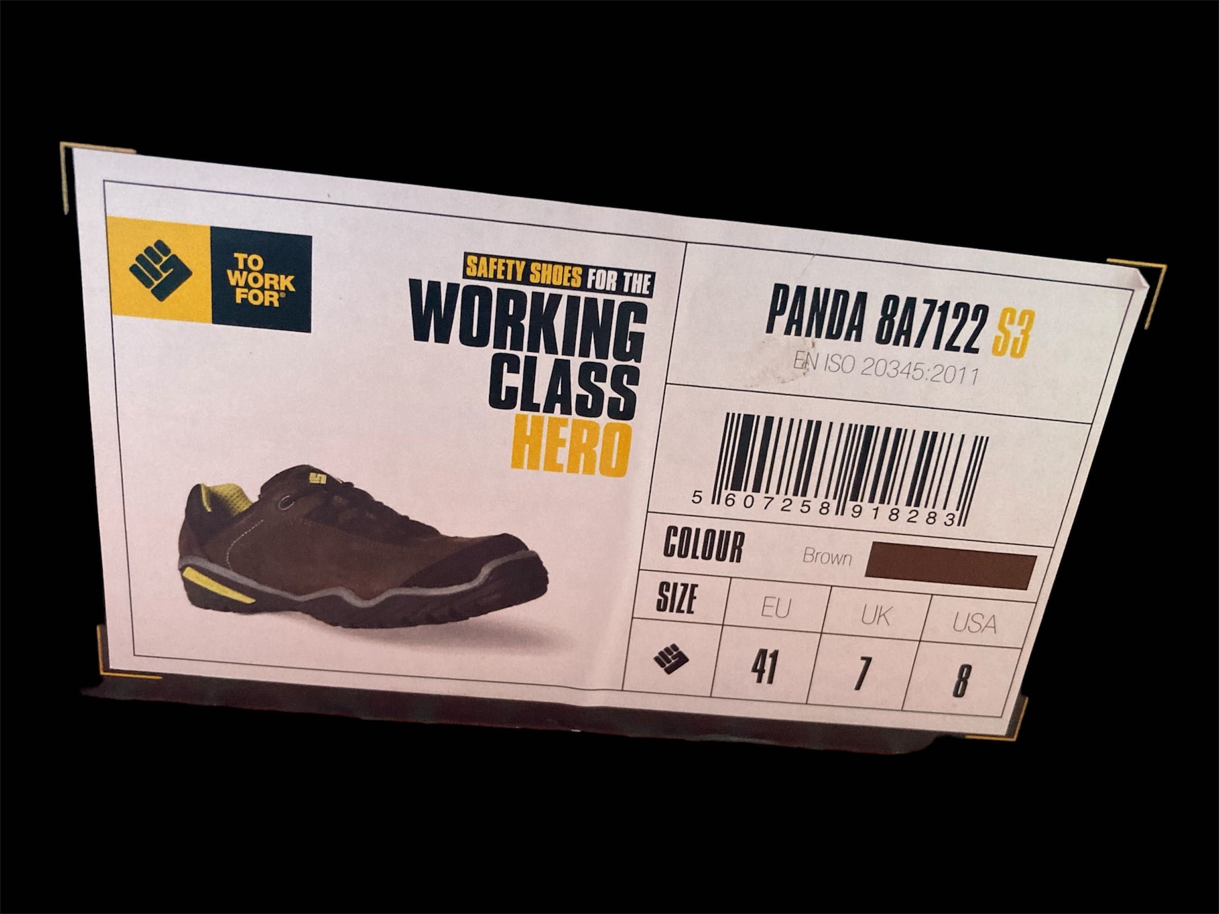 Sapatos Trabalho Homem - Tam 41 EU -    Marca ToWorkFor - A estrear