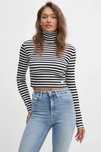 Bluzka golf w paski Calvin Klein Jeans M