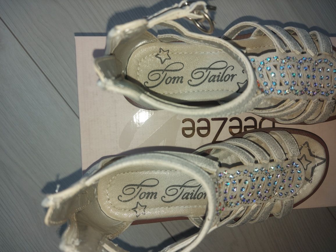 Sandały dziewczęce Tom Tailor 31