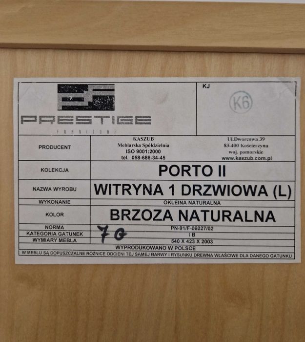 Sprzedam meble witryna komoda szafka nocna.
