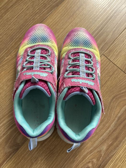 Buty Skechers rozm 34 teczowe lekkie