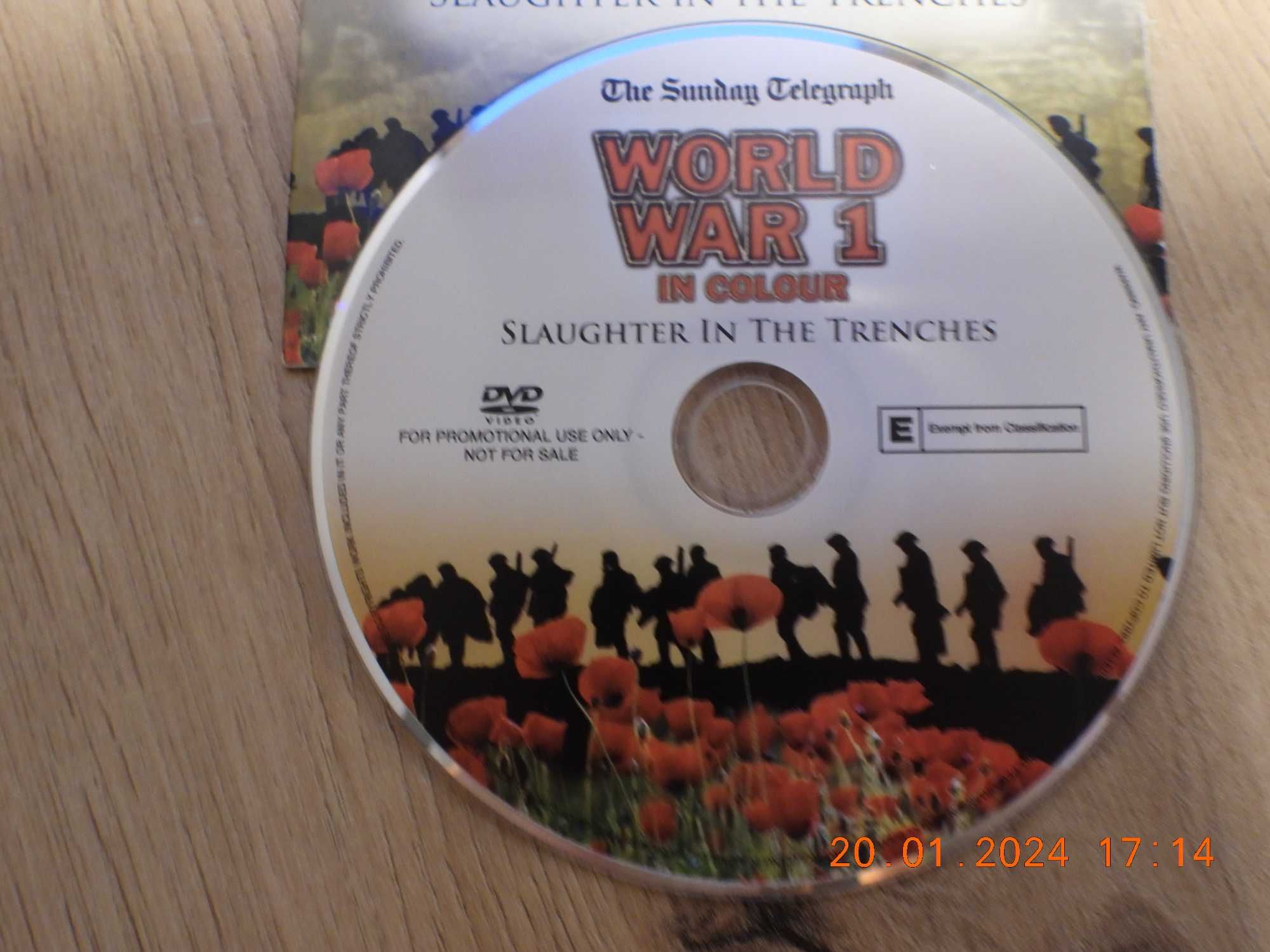 World War 1 In Colour - Slaughter In the Trenches  - film DVD