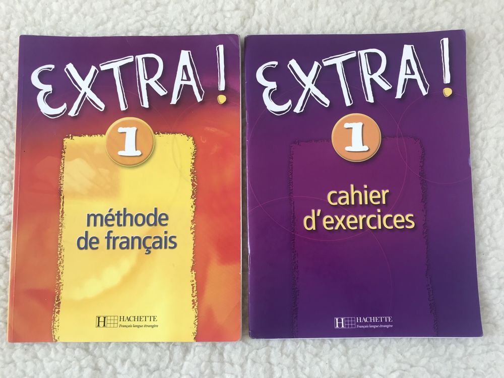 Podręczniki język francuski - EXTRA! 1-3, hachette, poziom A1-B1
