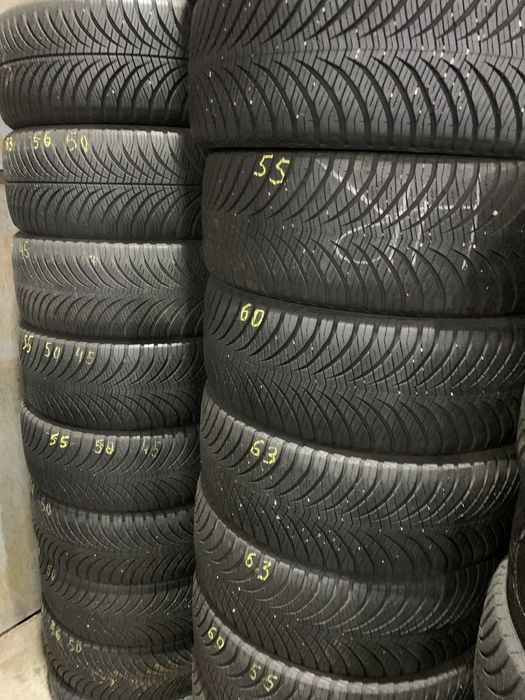 шини б/у всесезонні 225/55 R17 Goodyear Vector 4Seasons Gen-2