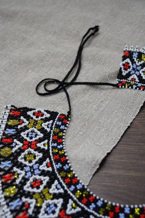 Гердан із бісеру силянка