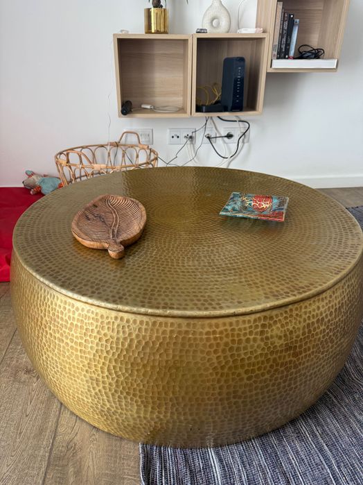 Mesa de centro alumínio