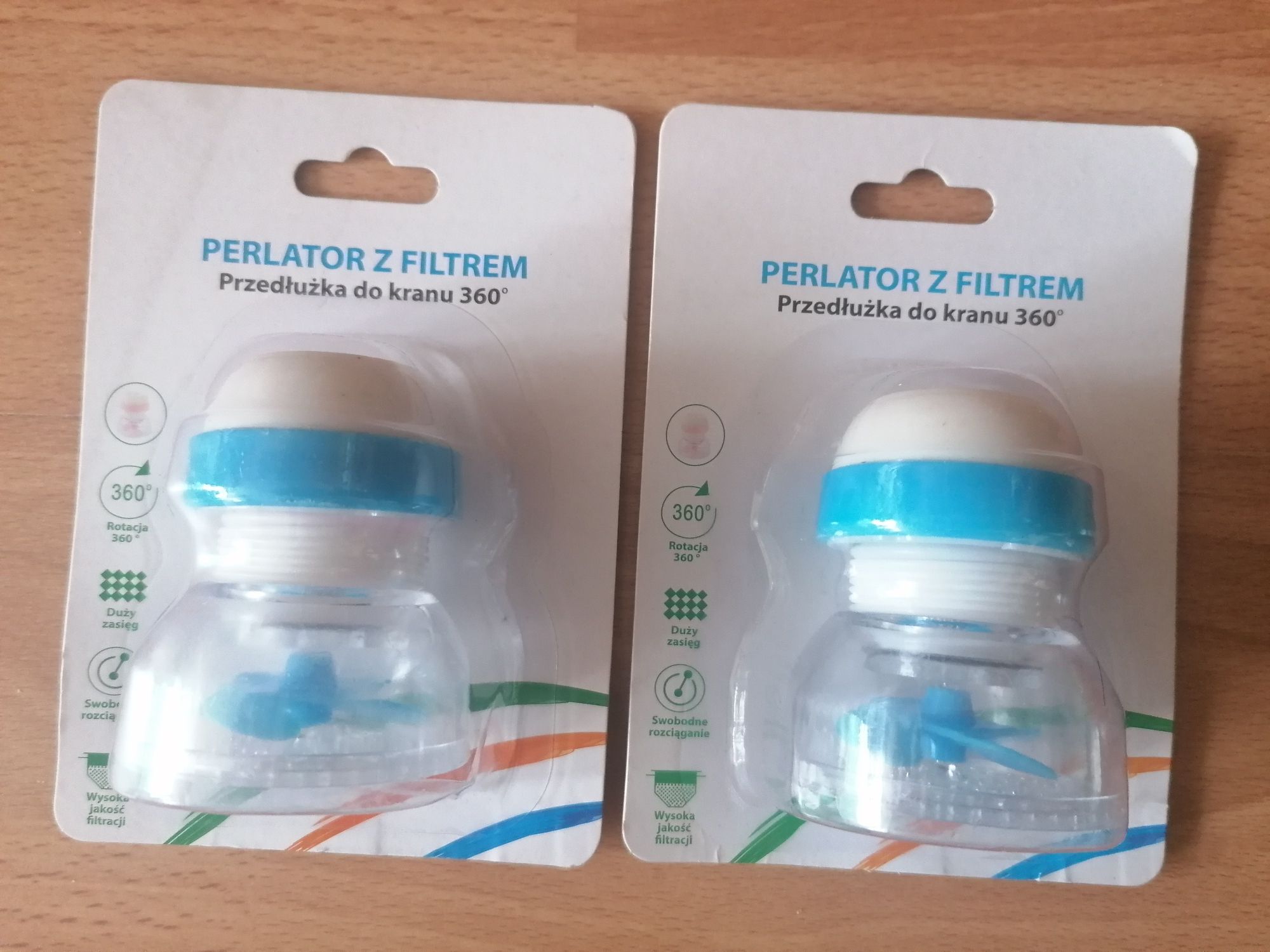 Przedłużka do kranu baterii perlator 360°