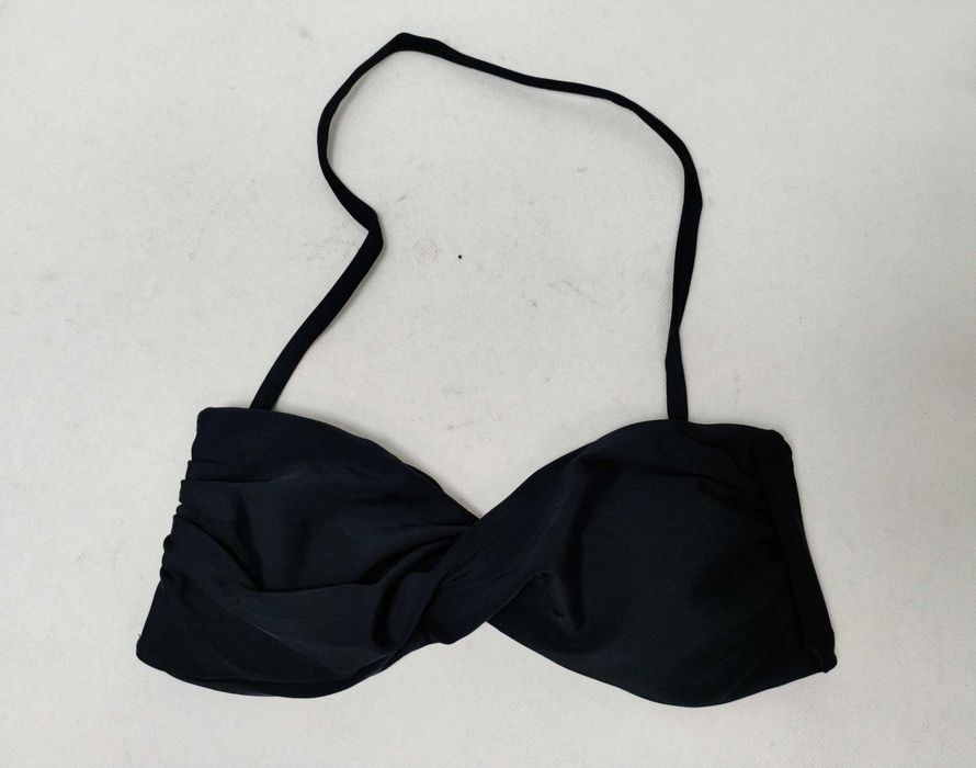 Strój kąpielowy dwuczęściowy czarny bikini 34 XS ST0196 LA REDOUTE