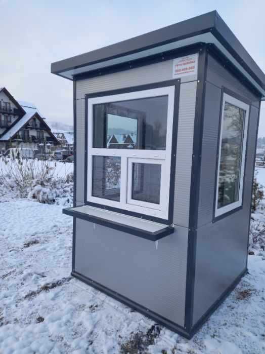 Kontener sanitarny WC  Budka parkingowa Wartownia Stróżówka Pawilon