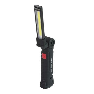 Lampa Warsztatowa Cob 3W 150Lm + 35Lm 1200Mah Aku