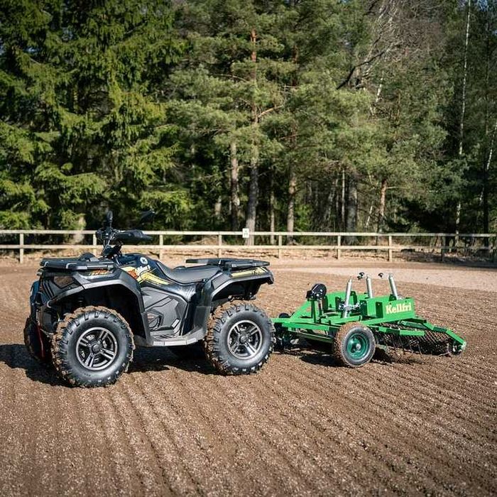 Brona do maneży 1,5 m do pojazdu ATV/quada.