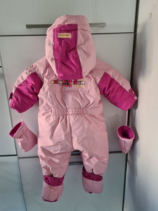 Зимовий комбінезон, на овчині (можна зняти), 74+6, від народження