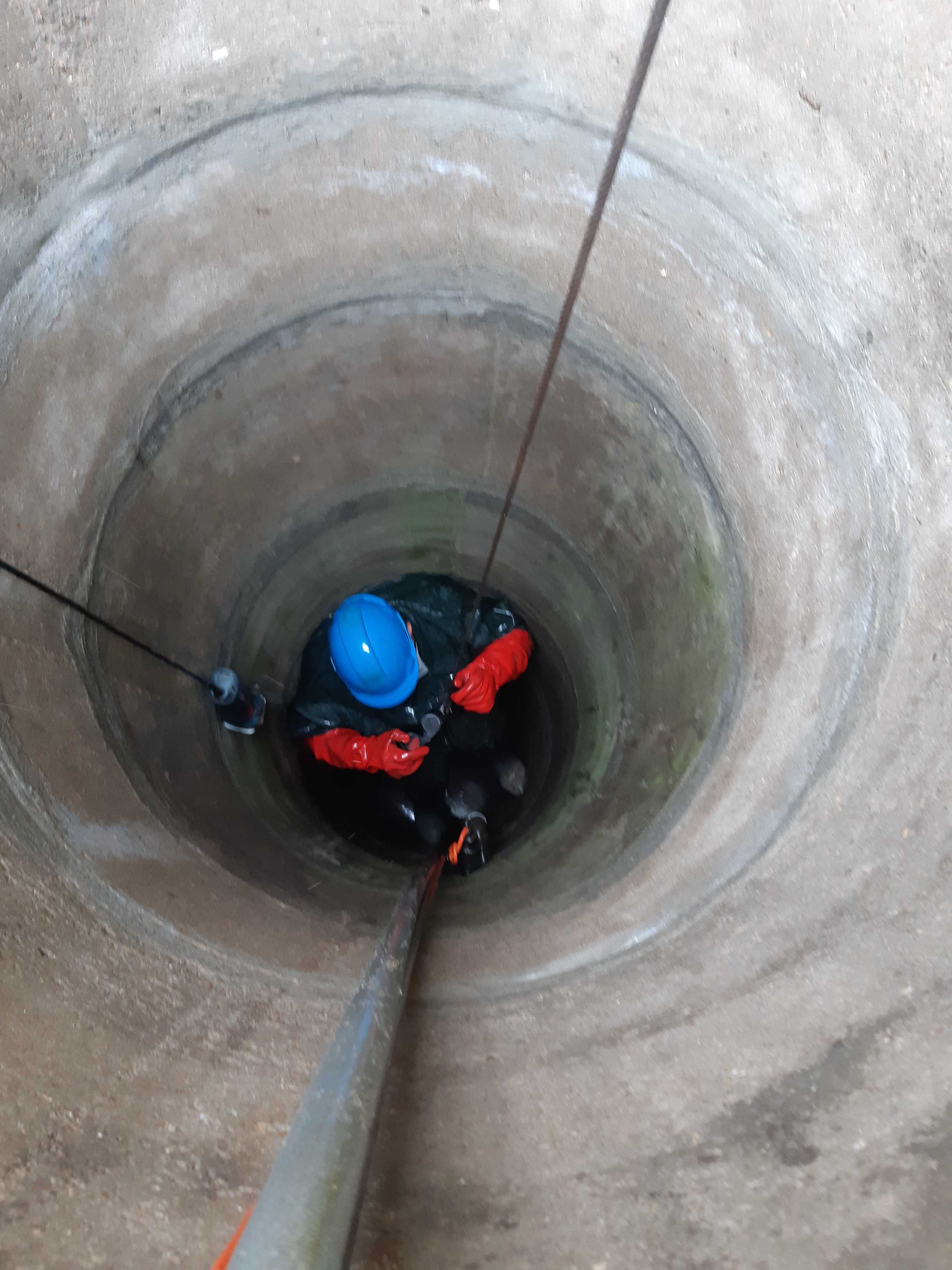 Czyszczenie Odmulanie Studni do 35m , Pogłębianie  Montaż pomp