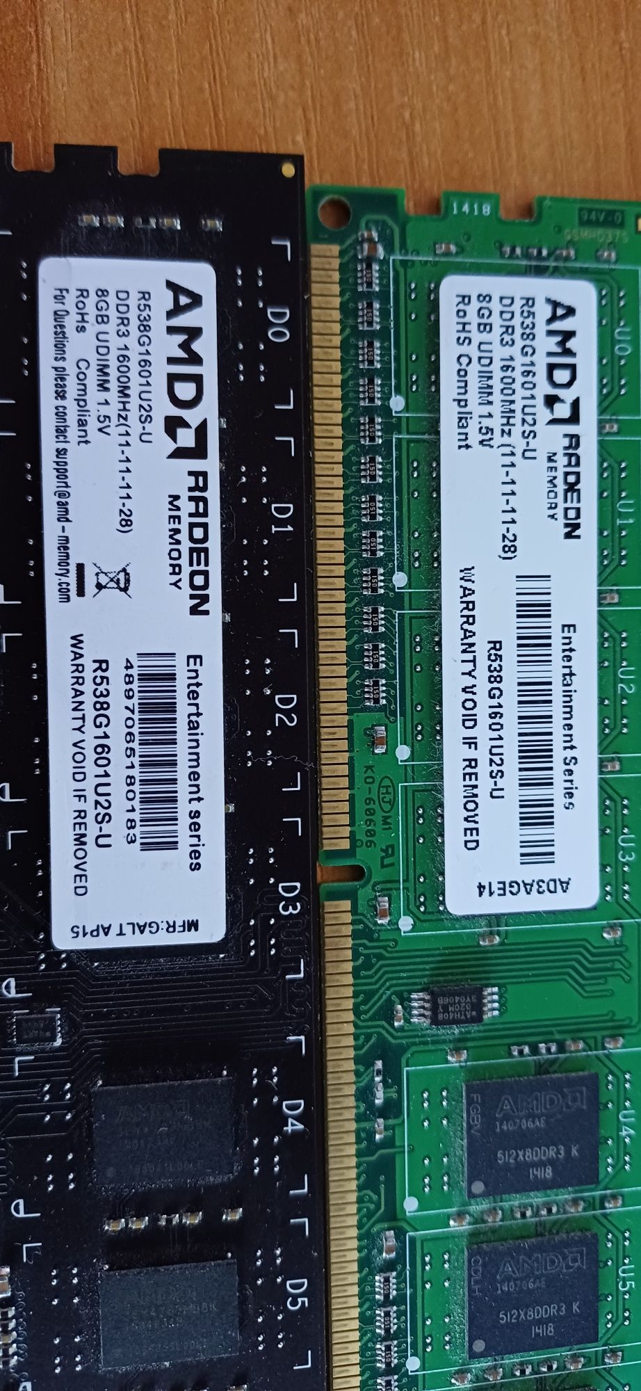 8Gb PC3-12800 DDR3 1600Mhz AMD для ПК
