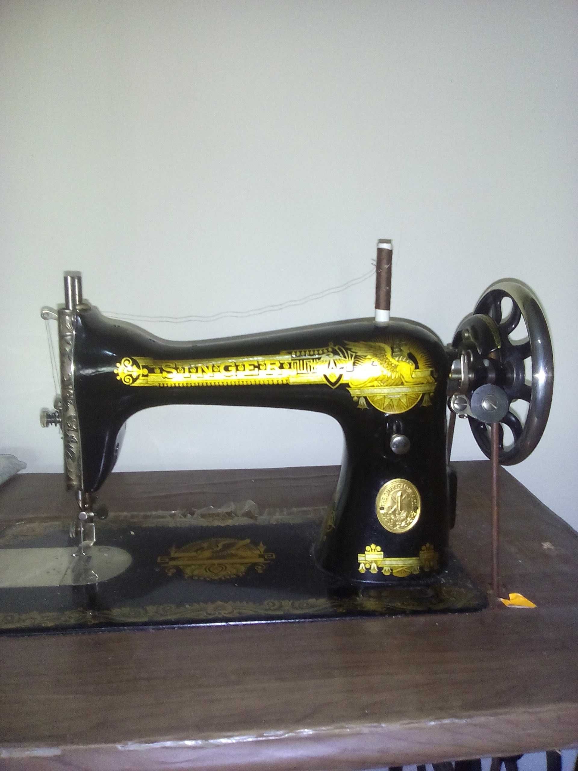 maquina costura singer vintage como nova