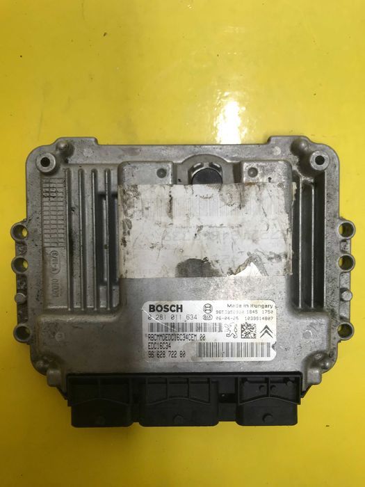 Блок управління двигуном Citroen C4 0281011634 9662872280
