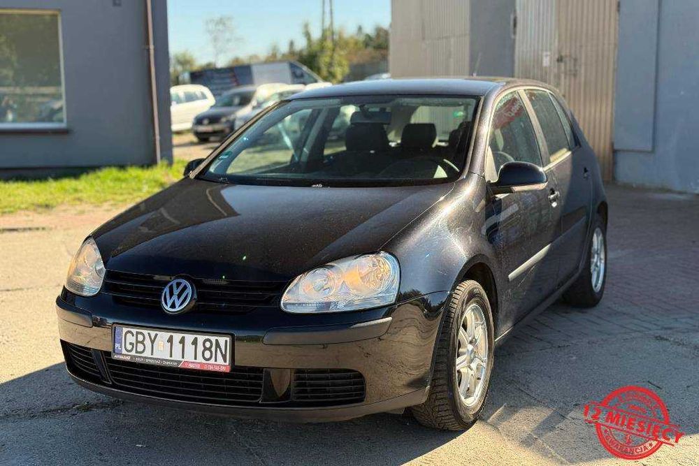 Volkswagen Golf V 1.4 MPI 75 KM Sprowadzony Zarejestrowany GWARANCJA