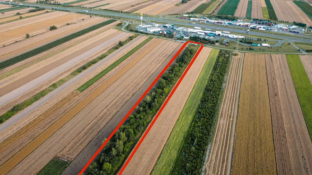 działka 0,93ha Mop Mc Donalds S17 Lublin-Warszawa