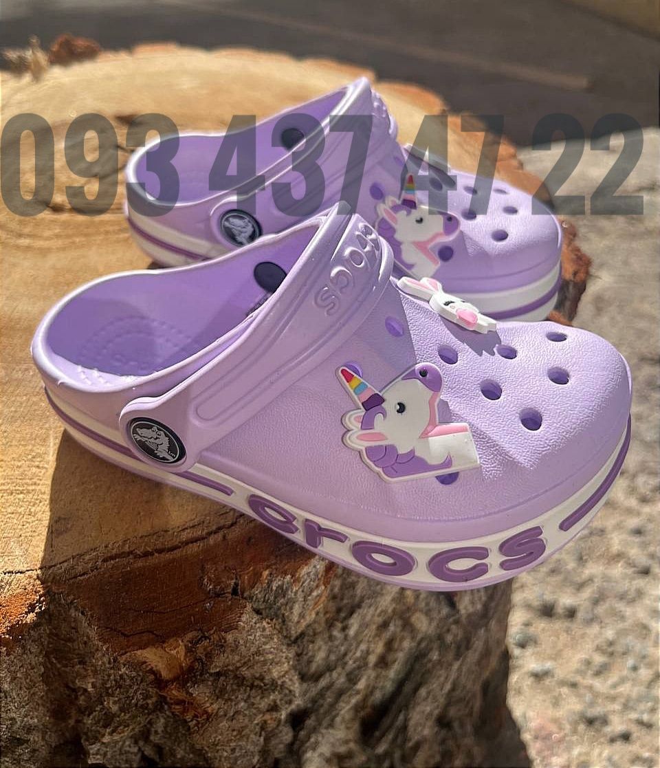 Crocs Bayaband Kids Black Дитячі Крокси Сабо Crocs Bayaband Black Clog