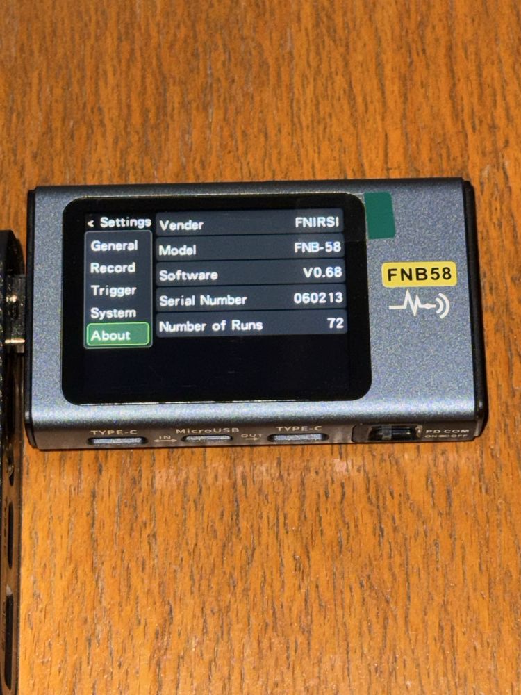 Usb тестер Fnirsi fnb58